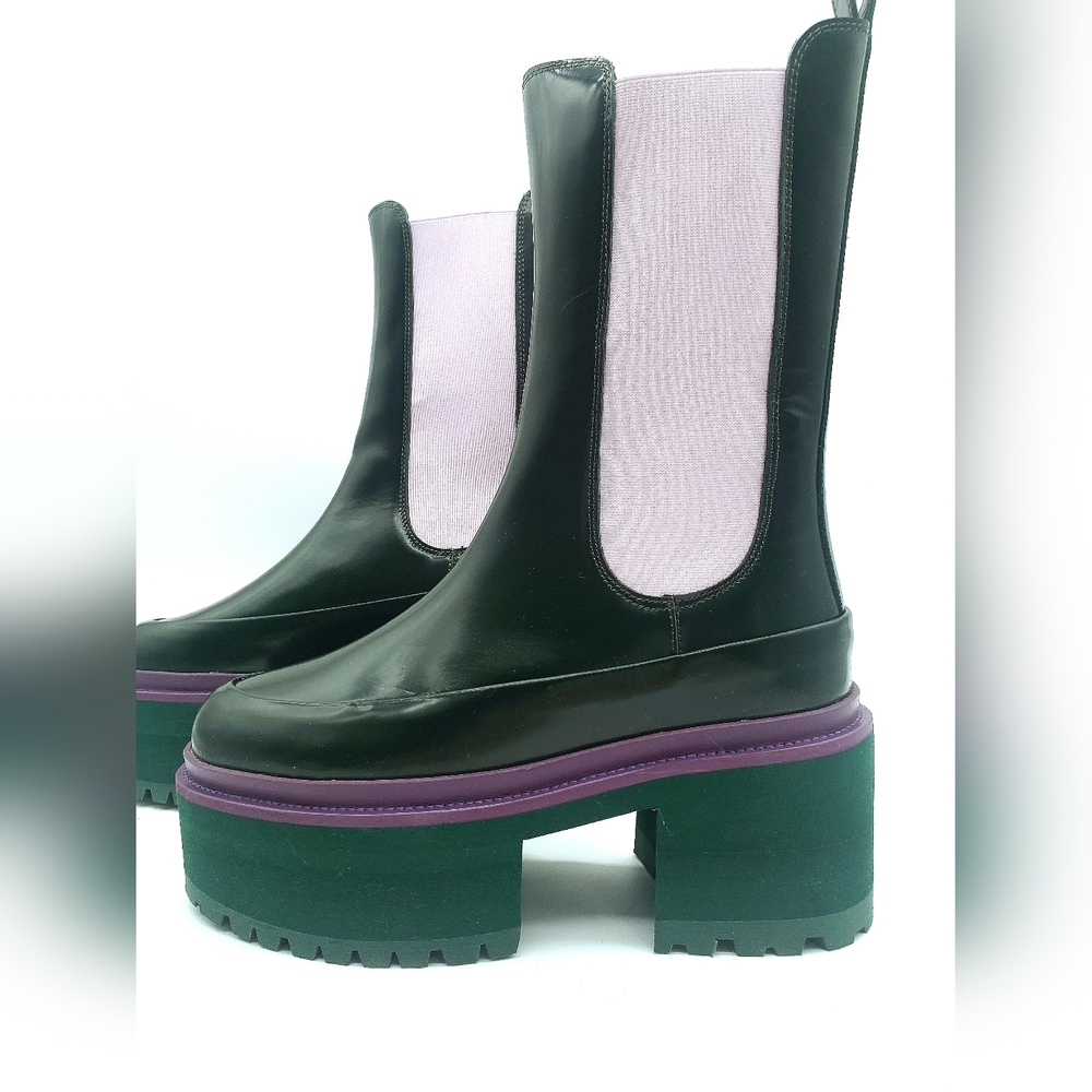 STINE GOYA Viola Eloise Platform Chelsea Boots MSRP $580 - Picture 10 of 16